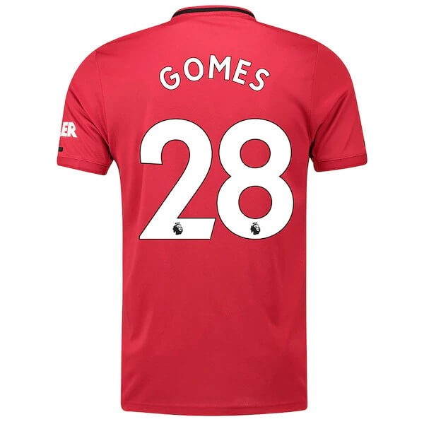 Camiseta Manchester United NO.28 Gomes 1ª Kit 2019 2020 Rojo